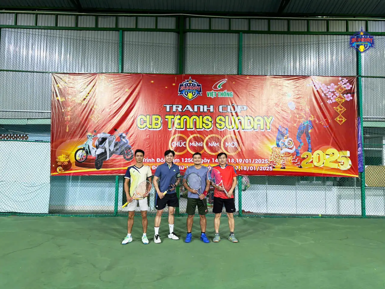 Vận động viên vô địch giải hái lộc năm mới 22 tháng 02 năm 2025